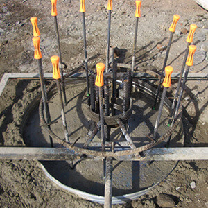 Mono piles